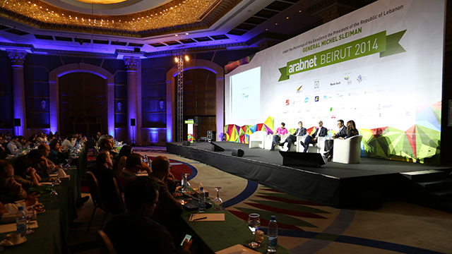 OLN  في كواليس مؤتمر Arabnet